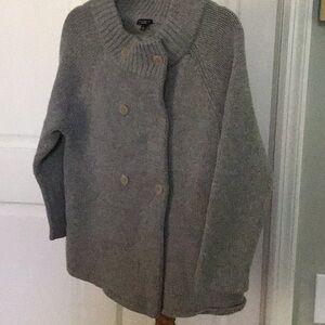 Coat sweater, Talbots, wool & cashmere, medium, good condition
